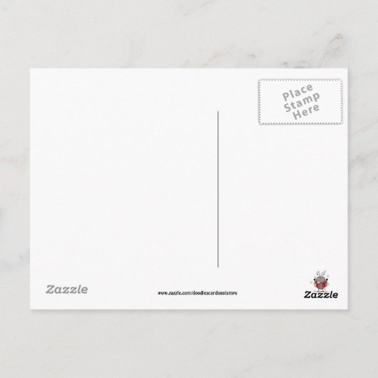 Your Ladybug考えポストカード ポストカード (裏面)