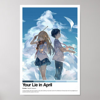 Your Lie in Aprilアニメプリント ポスター
