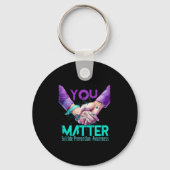 Your Life Choose To Keep On Going Suicide Preventi キーホルダー (正面)