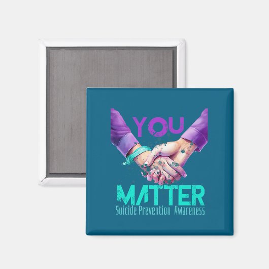 Your Life Choose To Keep On Going Suicide Preventi マグネット (正面/裏面)