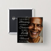 Your Life is a 賛美 Photo Memorial 缶バッジ (正面&裏面)