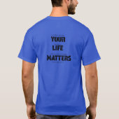 Your Life Matters Christianシャツ Tシャツ (裏面)