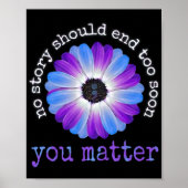 Your Life Problems Suicide Prevention Awareness Da ポスター (正面)