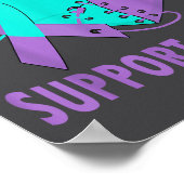 Your Life S Semicolon Suicide Prevention Awareness ポスター (角)