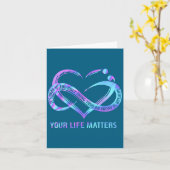 Your Life S Suicide Prevention Awareness Stay カード (黄色い花)