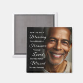 Your Life was a Blessing Photo Memorial マグネット (正面/裏面)