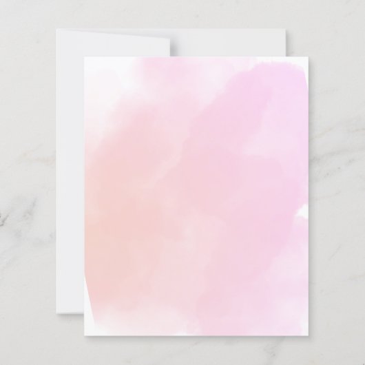 Your little favorite's birthday invitation (裏面)