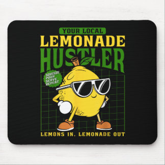 Your Local Lemonade Hustler Funny Lemon Stand Boss マウスパッド