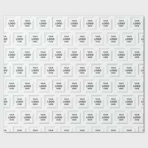 Your Logo ビジネス 法人 モダン 企業 ラッピングペーパー