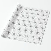 Your Logo | ビジネス 法人 モダン 企業 ラッピングペーパー (アンロールド)