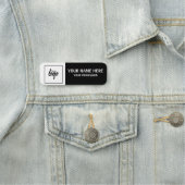 Your Logo and Name Personalized Employee 名札 (インサイチュ)