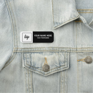 Your Logo and Name Personalized Employee 名札