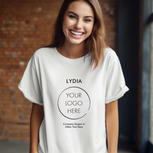 Your Logo Business Branding Promotion with Name Tシャツ