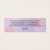 Your Logo Children's Clothing Store価格ラベル (裏面)