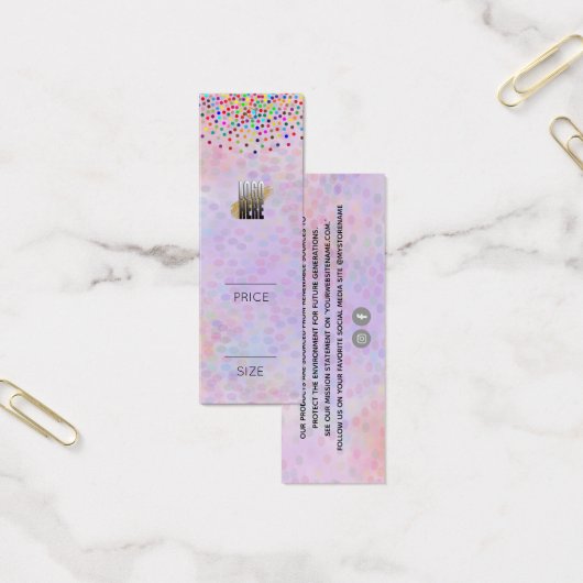 Your Logo Children's Clothing Store価格ラベル (オフィス)