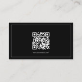 Your Logo Custom QR Code Marketing 名刺 (裏面)