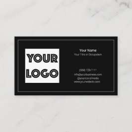 Your Logo Custom QR Code Marketing 名刺