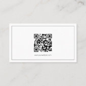Your Logo Custom QR Code Marketing 名刺 (裏面)