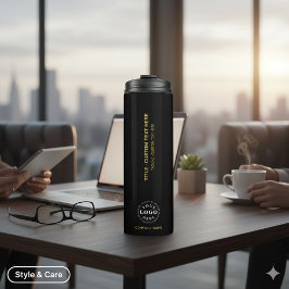 Your Logo Custom Text Thermal Tumbler for Branding タンブラー