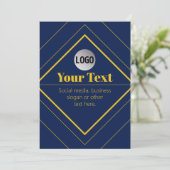 Your Logo & Customizable Design Template (スタンド正面)