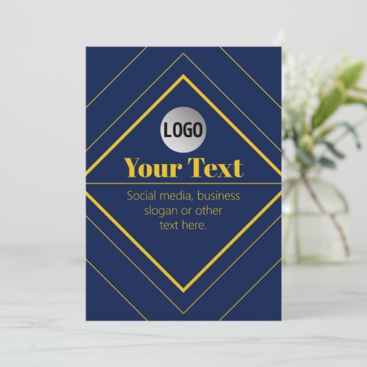 Your Logo & Customizable Design Template (スタンド正面)