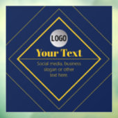 Your Logo & Customizable Design Template ウィンドウサイン (シート3)