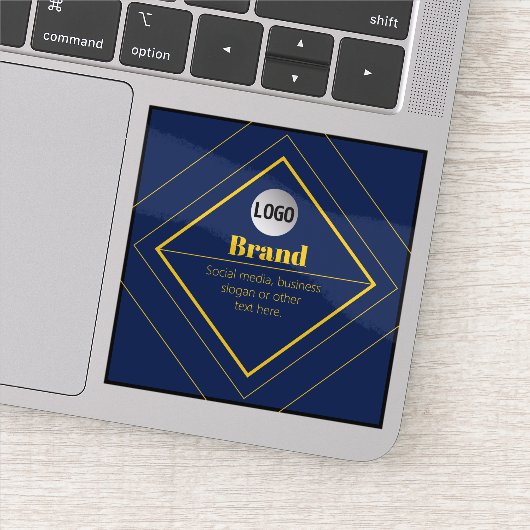 Your Logo & Customizable Design Template シール (詳細)