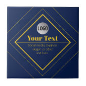 Your Logo & Customizable Design Template タイル (正面)