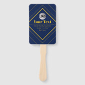 Your Logo & Customizable Design Template ハンドファン (正面)