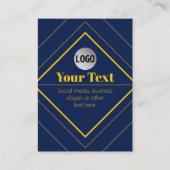 Your Logo & Customizable Design Template 名刺 (正面)