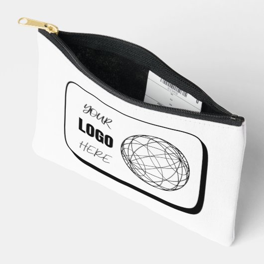 Your Logo Here アクセサリーポーチ (見開き)