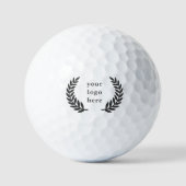 Your Logo Here カンパニービジネス ゴルフボール (正面)