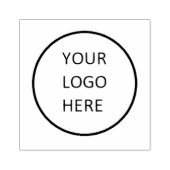 Your logo here ラバースタンプ (インプリント)