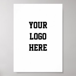 Your Logo Here Affiche ポスター