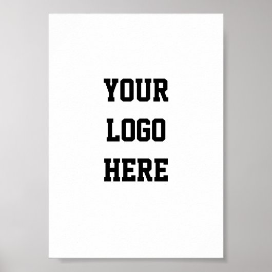 Your Logo Here Affiche ポスター (正面)
