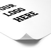Your Logo Here Affiche ポスター (角)