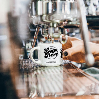 Your Logo Here Company Branded Business Coperate エスプレッソカップ