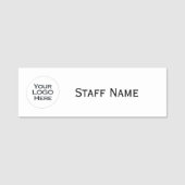 Your Logo Here - Professional Custom Logo 名札 (正面)