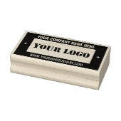 Your Logo Name Info Color Rubber Stamp Example ラバースタンプ (スタンプ)