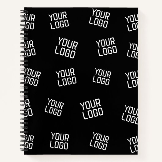 Your Logo or Image | Randomized Template ノートブック (正面)