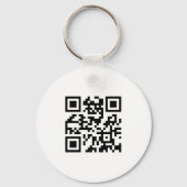 Your Logo QR Code Personalized Custom Business キーホルダー (裏面)