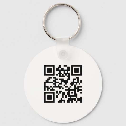 Your Logo QR Code Personalized Custom Business キーホルダー (裏面)