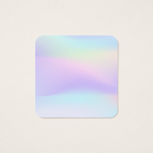 Your Logo Rainbow HolographicLight Necklac Display (裏面)