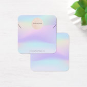 Your Logo Rainbow HolographicLight Necklac Display (デスク)