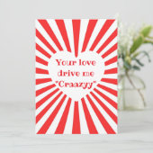 "your love drive me craazyy" card シーズンカード (スタンド正面)