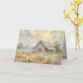 "Your love moo-ves me" カード (黄色い花)