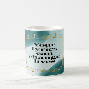 Your Lyrics Can Change Lives オプション2 コーヒーマグカップ