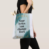 Your Lyrics Can Change Lives オプション2 トートバッグ (クローズアップ)