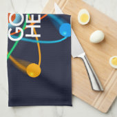 YOUR MESSAGE パーソナライズされた SCIENCE キッチンタオル (四つ折り)