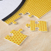 Your Message Speech Bubble Fun Retro Comic Book ジグソーパズル (側面)